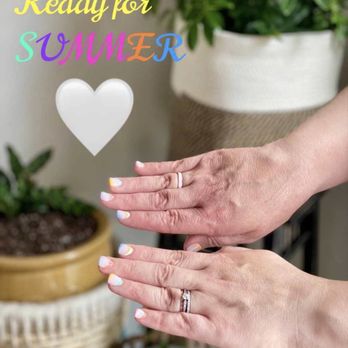 Spa #1 Nails - SNS Nails, tips with a gel design. - Nail Salons Near Me - Owings Mills, Maryland Spa #1 Nails - SNS Nails, tips with a gel design. - Nail Salons Near Me - Owings Mills, Maryland
