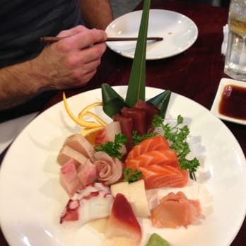 Sakura - beautiful sashimi platter - Sushi Bars Near Me - Akron, Ohio