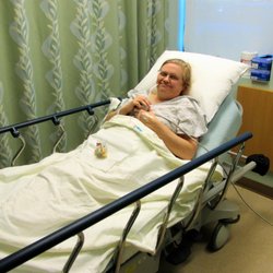 University Gastroenterology - Scruffy wife enjoyed her colonoscopy.