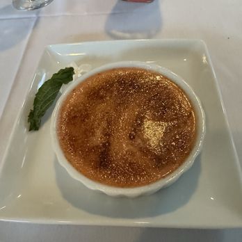 Chef Frank's Bistro - Raspberry crème brûlée - Seafood Near Me - Port Royal, South Carolina