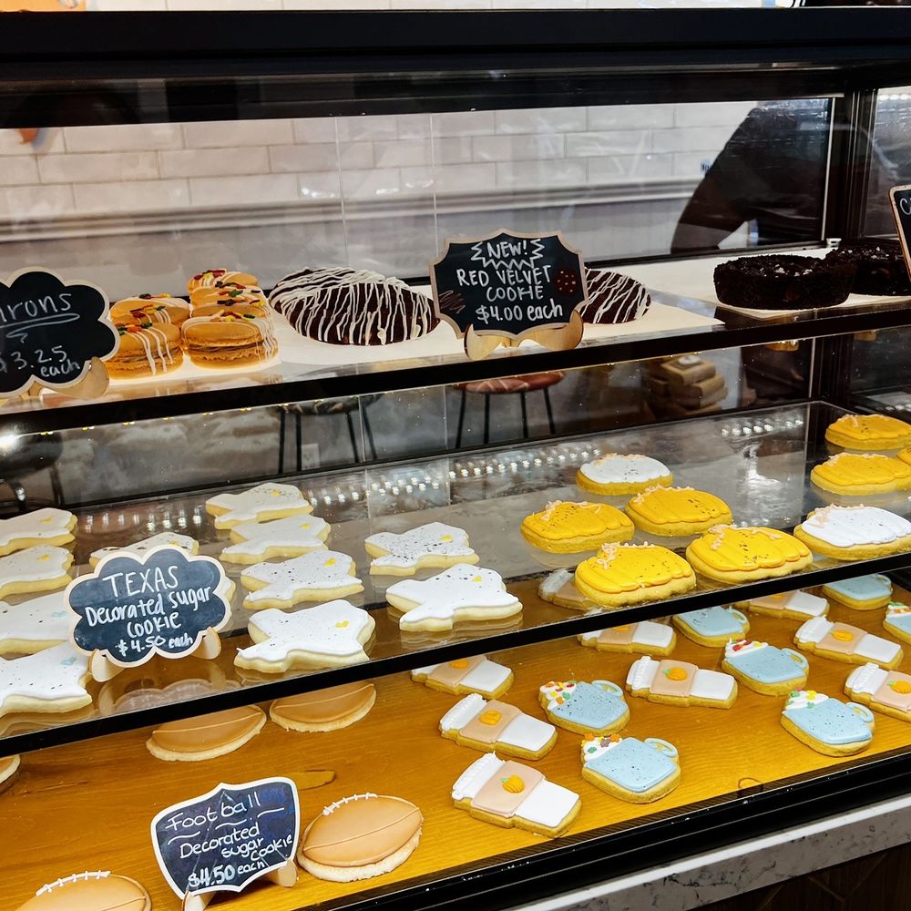 The Bearded Baker - Assorted sugar cookies, macaron, and brownie - Bakeries Near Me - Houston, Texas The Bearded Baker - Assorted sugar cookies, macaron, and brownie - Bakeries Near Me - Houston, Texas