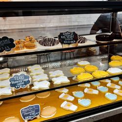 The Bearded Baker - Assorted sugar cookies, macaron, and brownie