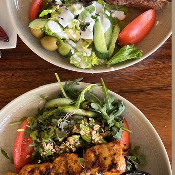 The Olive Restobar - Steak and chicken kabob plates - Mediterranean Near Me - Downey, California