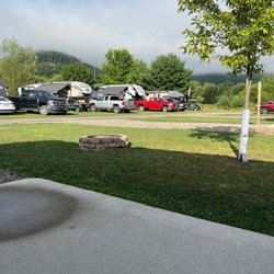 Allegheny River Campground - The cloud kissed mountains