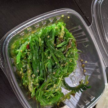 Katsu Burger - Seaweed salad - Japanese Near Me - Bellevue, Washington Katsu Burger - Seaweed salad - Japanese Near Me - Bellevue, Washington