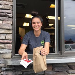 Service with a smile! Service with a smile!