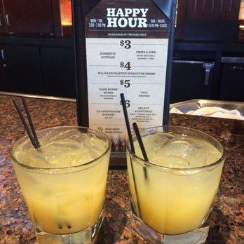 BJ's Restaurant & Brewhouse - Pineapple vodka call drink for $5 during Happy Hour - New American Near Me - Glendale, California