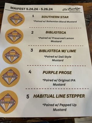 Menu photo 2 Bookhouse Brewing Cleveland, OH