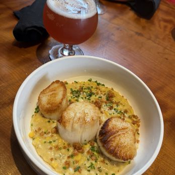Tap & Barrel Tavern - Street corn scallops - New American Near Me - Bar Harbor, Maine Tap & Barrel Tavern - Street corn scallops - New American Near Me - Bar Harbor, Maine