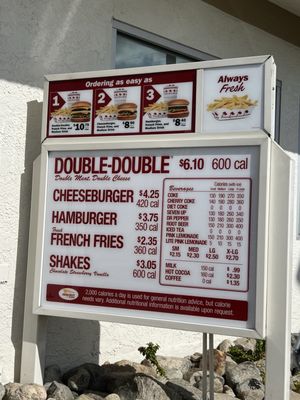 Menu photo 2 In-N-Out Burger Santa Fe Springs, CA Menu photo 2 In-N-Out Burger Santa Fe Springs, CA