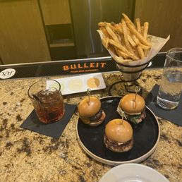 Mini burger French Fries