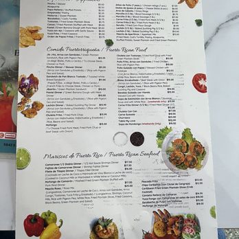 Cafe Rosa - Menu - Puerto Rican Near Me - Chicago, Illinois