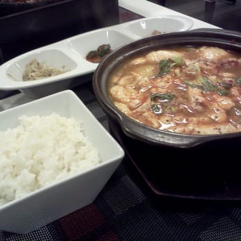Ave Seoul - Rice with Soon Doo bu soup - Korean Near Me - Montreal, Quebec