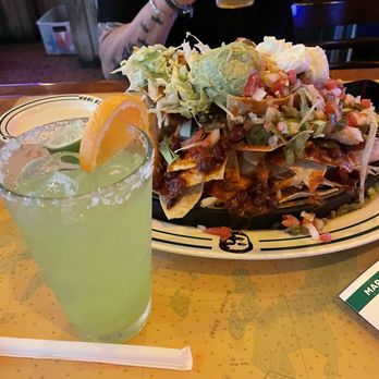 Flanigan's - Coconut Grove - Nachos.. but they ran out of cheese. - Seafood Near Me - Coconut Grove, Florida