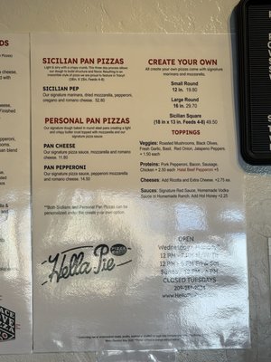 Menu photo 3 Hella Pie Pizza Tracy, CA Menu photo 3 Hella Pie Pizza Tracy, CA