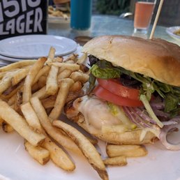 a sandwich and fries on a plate a sandwich and fries on a plate
