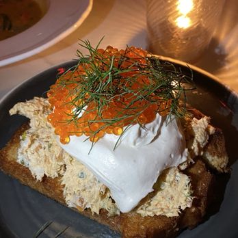 Fleur's - smoked whitefish tartine - French Near Me - Philadelphia, Pennsylvania