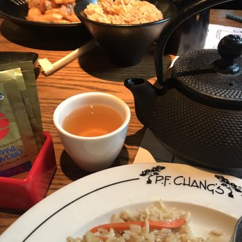 P.F. Chang's - Gluten free Fried Rice (Vegetable), citrus spice tea, spicy chicken - Chinese Near Me - Glen Mills, Pennsylvania P.F. Chang's - Gluten free Fried Rice (Vegetable), citrus spice tea, spicy chicken - Chinese Near Me - Glen Mills, Pennsylvania