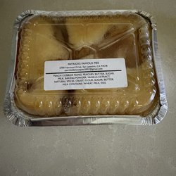 Patricks Famous Pies - Tiny Peach Cobbler $15