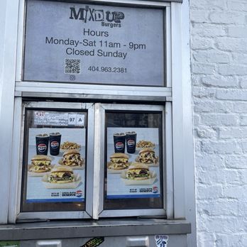 Mix'D UP Burgers - Pickup window - New American Near Me - Atlanta, Georgia Mix'D UP Burgers - Pickup window - New American Near Me - Atlanta, Georgia