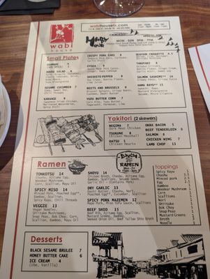 Menu photo 1 Wabi House Keller, TX Menu photo 1 Wabi House Keller, TX