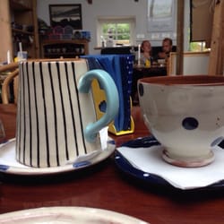Møllehusets café - Fin keramik, også til salg :)