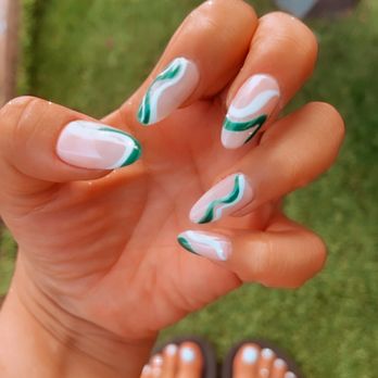 My Nail Spa - Gel X with custom design + gel pedi to match - Nail Salons Near Me - San Dimas, California My Nail Spa - Gel X with custom design + gel pedi to match - Nail Salons Near Me - San Dimas, California