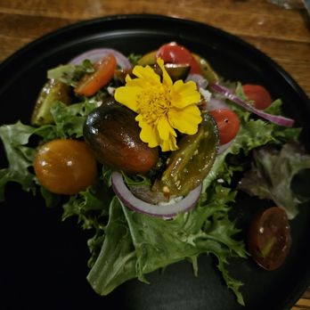 Story Inn - Fresh from their garden, salad. - Bed & Breakfast Near Me - Nashville, Indiana Story Inn - Fresh from their garden, salad. - Bed & Breakfast Near Me - Nashville, Indiana