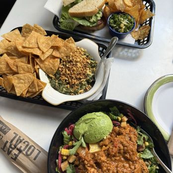 Local Foods - Taco Salad, Spinach & Heart of Palm Dip, Avocado BLT Sandwich - Sandwiches Near Me - Austin, Texas