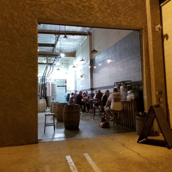 Monkish Brewing - Seating area as viewed from parking lot - Breweries Near Me - Torrance, California Monkish Brewing - Seating area as viewed from parking lot - Breweries Near Me - Torrance, California