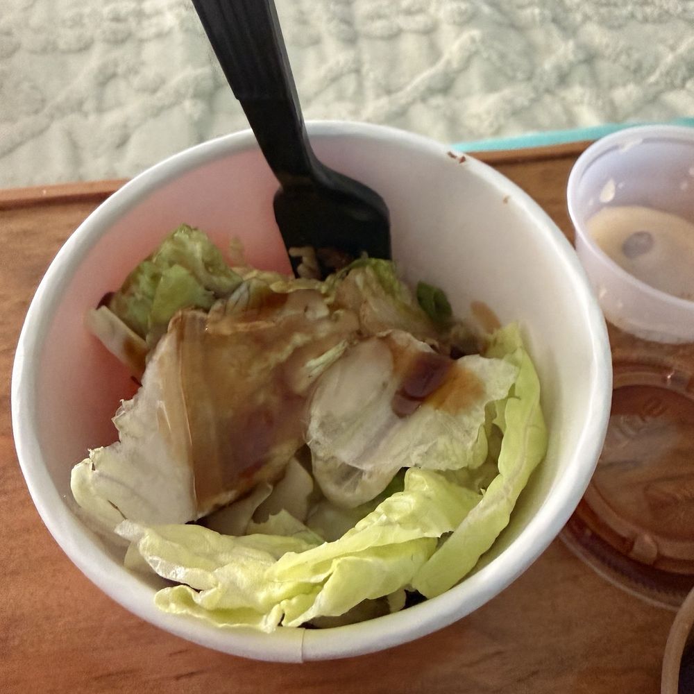 Flame Broiler - The tiny salad not even enough to fill the tiny bowl - Asian Fusion Near Me - Lake Havasu City, Arizona Flame Broiler - The tiny salad not even enough to fill the tiny bowl - Asian Fusion Near Me - Lake Havasu City, Arizona