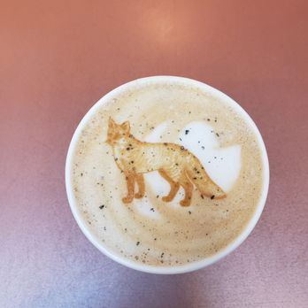 Gray Fox Coffee & Wine Bar - fox latte - maple syrup - Wine Bars Near Me - Minneapolis, Minnesota