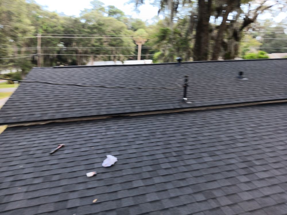 Slide of James Hudock roofing and repairs
