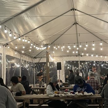 Back Bay's Farmhouse Brewing - Tent area outside - Breweries Near Me - Virginia Beach, Virginia Back Bay's Farmhouse Brewing - Tent area outside - Breweries Near Me - Virginia Beach, Virginia