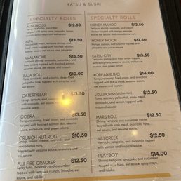 Menu 9/22/27