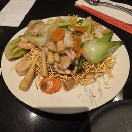 Seafood Chow Mein