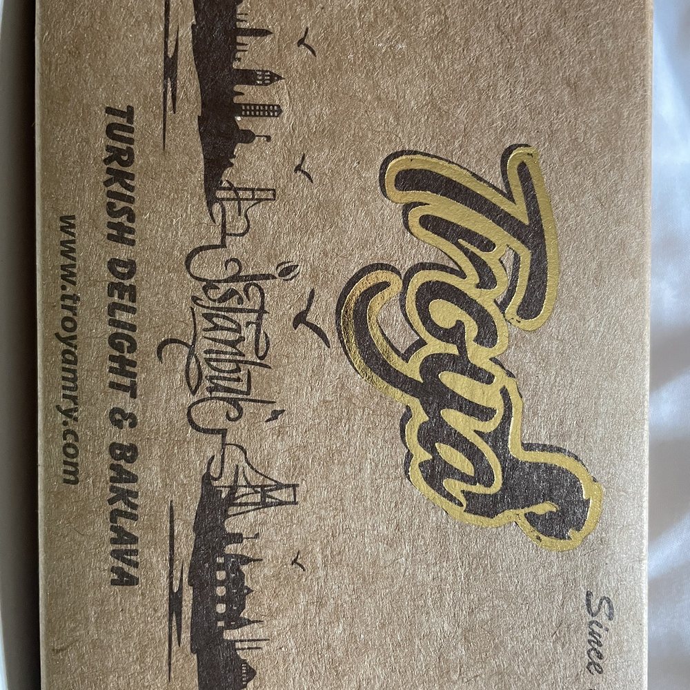 Troya - Top of the box with website to order! - Desserts Near Me - Monterey, California Troya - Top of the box with website to order! - Desserts Near Me - Monterey, California