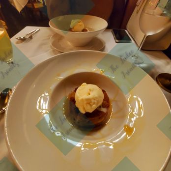 Frankie's The Steakhouse - Bread Pudding with vanilla Gelato - Steakhouses Near Me - Duluth, Georgia Frankie's The Steakhouse - Bread Pudding with vanilla Gelato - Steakhouses Near Me - Duluth, Georgia