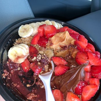 Body Fuel - Brazilian Bowl w/ peanut butter, Nutella and honey! - Juice Bars & Smoothies Near Me - Valrico, Florida