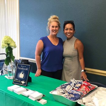 Core Insurance Advisors - Heather & Linda in action at the Carter Senior Center - Life Insurance Near Me