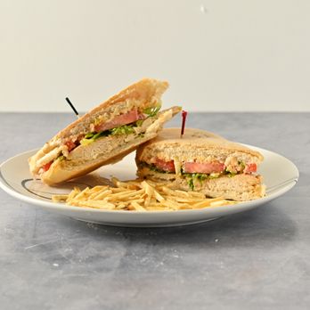 Anywhere Bistro - a sandwich and fries on a plate - Coffee & Tea Near Me - Sunny Isles Beach, Florida Anywhere Bistro - a sandwich and fries on a plate - Coffee & Tea Near Me - Sunny Isles Beach, Florida