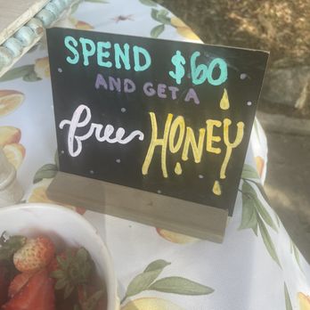 Sugar Sweet Farm - Got free honey since I spent $60+ - Attraction Farms Near Me