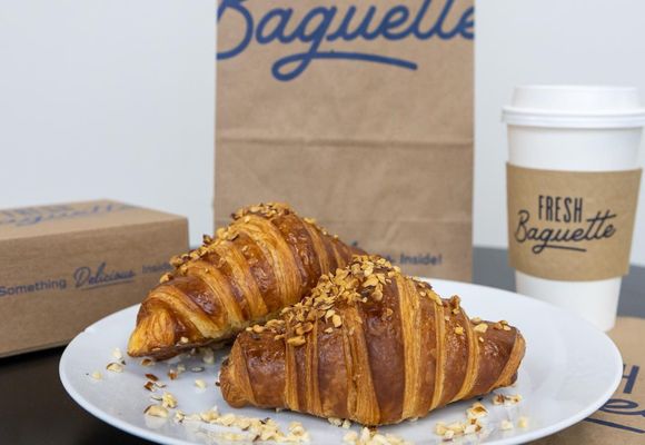 Fresh Baguette by null