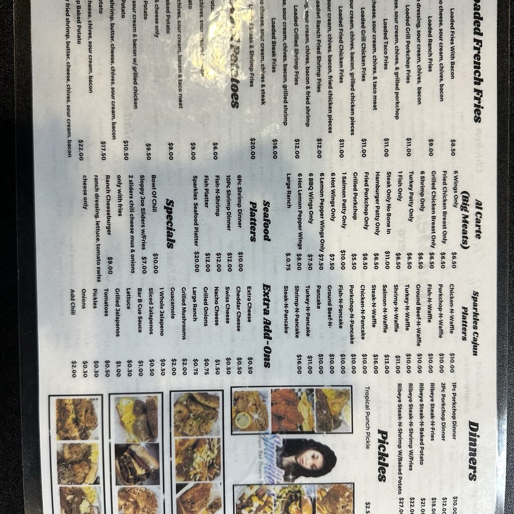 Sparkle’s Hamburger Spot - Menu - April 2025 - Burgers Near Me - Houston, Texas Sparkle’s Hamburger Spot - Menu - April 2025 - Burgers Near Me - Houston, Texas