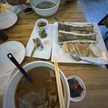 Pho 60 - Pho, Beef Spring rolls, Bone marrow toast - Vietnamese Near Me - Staten Island, New York