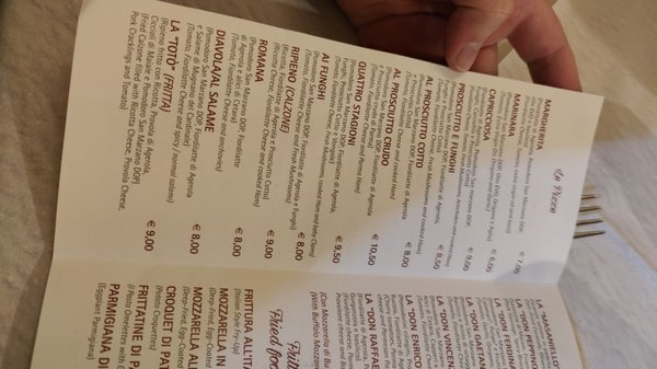 Menu photo 5 Pizzeria Brandi Naples, NA