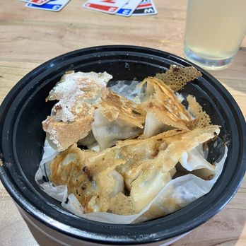 Q Noodles - S2. Panfried Pork & Chive Dumplings (6) - Noodles Near Me - Cary, North Carolina