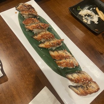 Yakumi Sushi - Eel Nigiri (unagi) - melts in your mouth - Japanese Near Me - Poway, California