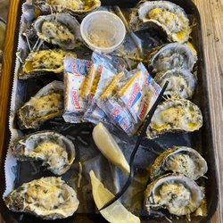 Up The Creek Raw Bar - Oysters Parmesan