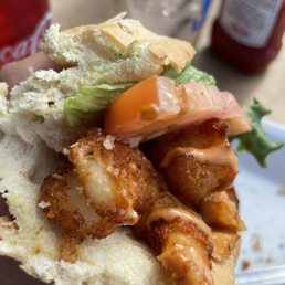 Shrimp po boy